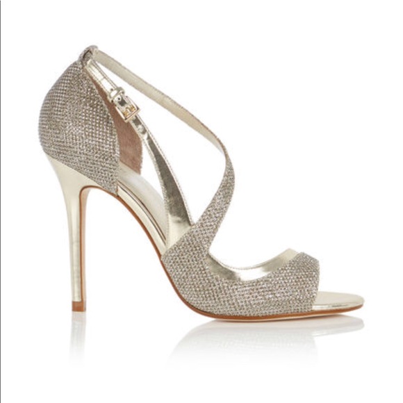 karen millen block heel sandals
